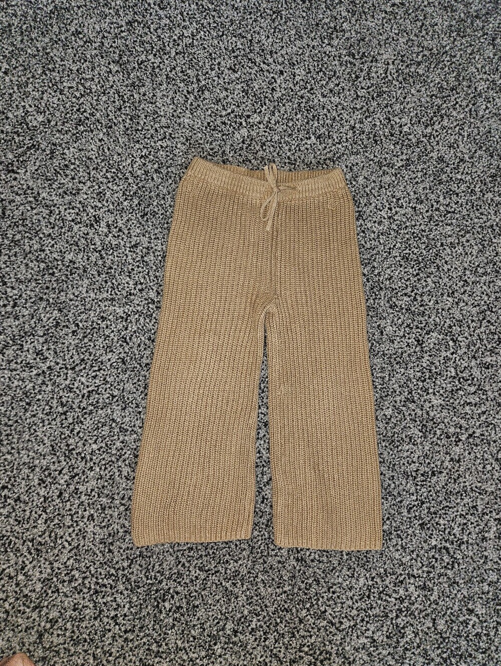 Jamie Kay Cotton Knit Pants Camel Size 3